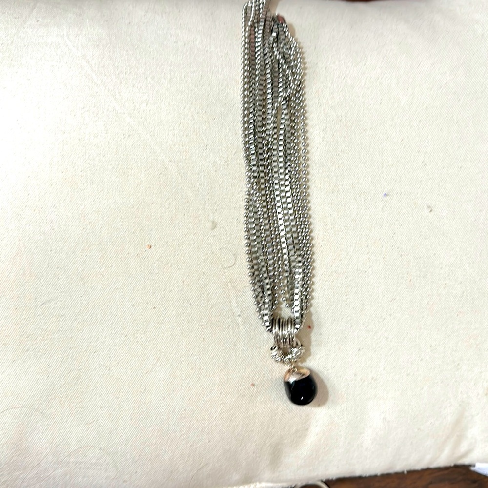Long chunky necklace
